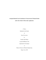 Attempted Bismuth Ferrite Sensitization of Nanostructured Titanium Dioxide and/or Zinc Oxide for Photovoltaic Applications