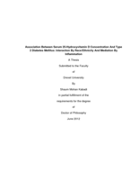 Association between serum 25-hydroxyvitamin D concentration and Type 2 diabetes mellitus: interaction by race/ethnicity and mediation by inflammation