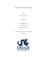 Pediatric interactive original programming