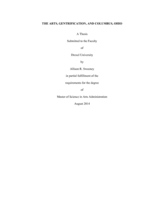 The Arts, Gentrification, and Columbus, Ohio