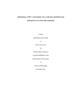 Epidemiology of HIV-1 and hepatitis virus co-infection: distribution and pathogenesis in an urban clinic population