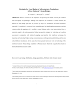Strategies for load rating of infrastructure populations: a case study on T-beam bridges