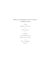 Efficient control signaling for resource allocation in OFDMA networks