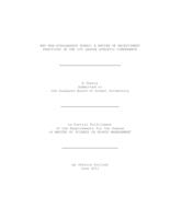 Why non-scholarship works: a review of recruitment practices in the Ivy League athletic conference