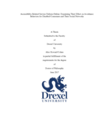 Accessibility-related service failures online: examining their effect on avoidance behaviors for disabled consumers and their social networks