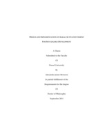 Design and implementation of alkali activated cement for sustainable development