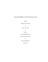 Accuracy and stability of VAV box control at low flows