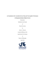 An Examination of the Association between Sleep and Neurocognitive Performance in Relapsing-Remitting Multiple Sclerosis