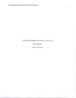 Reducing polypharmacy in long-term care units