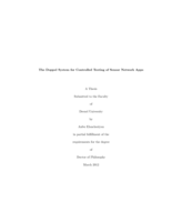 The Doppel system for controlled testing of sensor network apps