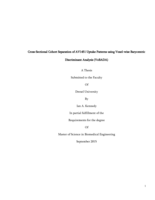 Cross-Sectional Cohort Separation of AV1451 Uptake Patterns using Voxel-wise Barycentric Discriminant Analysis (VoBADA)