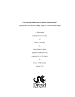 Can neuropsychology inform violence risk assessment?: a prospective incremental validity study in an incarcerated sample