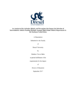 An analysis of the attitudes, beliefs, and perceptions that impact the selection of interscholastic athletic funding methods amongst high school athletic departments in the northeast United States