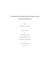 Development of remendable polymer composites using a thermoreversible reaction