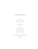 Canonical behavior patterns