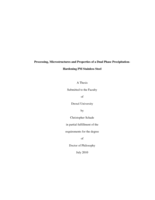 Processing, microstructures and properties of a dual phase precipitation-hardening PM stainless steel