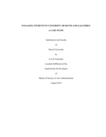Engaging Students in University Museums and Galleries: A Case Study