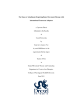 The dance of attachment: exploring dance/movement therapy with international/transracial adoptees