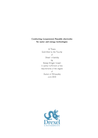 Conducting (suspension) flowable electrodes for water and energy technologies