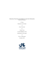 Enhancing clustering and labeling for large-scale information retrieval systems