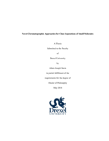 Novel chromatographic approaches for class separations of small molecules