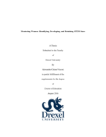 Mentoring women: identifying, developing, and retaining STEM stars