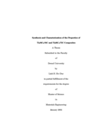 Synthesis and characterization of the properties of Ti₃SiC₂/SiC and Ti₃SiC₂/TiC composites