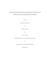 Functional near-infrared spectroscopy for the measurement of propofol effects in conscious sedation during outpatient elective colonoscopy