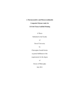 A thermosensitive and photocrosslinkable composite polymer study for 3-D soft tissue scaffold printing