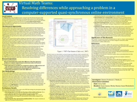 Virtual Math Teams: Resolving Differences while Approaching a Problem in a Computer-Supported Quasi-Synchronous Online Environment