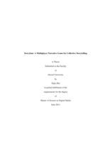 StoryJam: A Multiplayer Narrative Game for Collective Storytelling