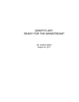 Graffiti art: ready for the mainstream?