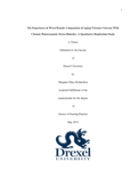 The experience of wives/female companions of aging Vietnam veterans with chronic posttraumatic stress disorder: a qualitative replication study