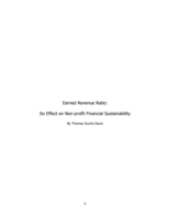 Earned Revenue Ratio: Its Effect on Non-Profit Financial Sustainability