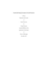 Crashworthy design and analysis of aircraft structures