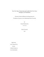 How New Hope, Pennsylvania and Lambertville, New Jersey Emerged as Art Destinations