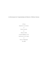 An environment for comprehending the behavior of software systems