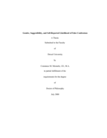 Gender, suggestibility, and self-reported likelihood of false confessions
