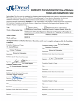 A Qualitative Case Study: Exploring Parents' Support Needs When An Adolescent With Autism Spectrum Disorder Is Preparing To Transition To Adult Services