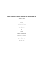 Sensitive measurement of waterborne parasites and cell culture mycoplasma with cantilever sensor