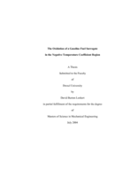 The oxidation of a gasoline fuel surrogate in the negative temperature coefficient region