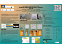 Low energy luminous surfaces: residential lighting using CeeLite LEC technology