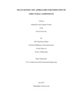 Multi-sensing NDT approaches for inspection of structural components