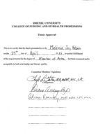 A dance/movement therapy treatment model for foster children