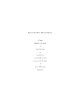 Representation theory of dynamical systems