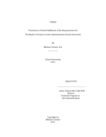 Impacts of organizational culture(s) in the management of mergers in the arts sector