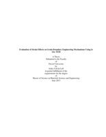 Evaluation of strain effects on grain boundary engineering mechanisms using in situ TEM