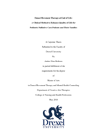 Dance/movement therapy at end of life: a clinical method to enhance quality of life for pediatric palliative care patients and their families