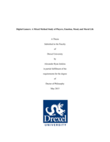 Digital gamers: a mixed method study of players, emotion, mood, and moral life