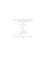 Tracking of manifolds and coherent structures in flows: simulations and experiments